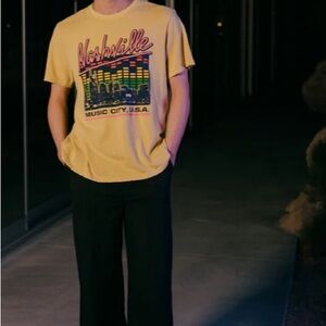 Junk Food Nashville Music Skyline Tee